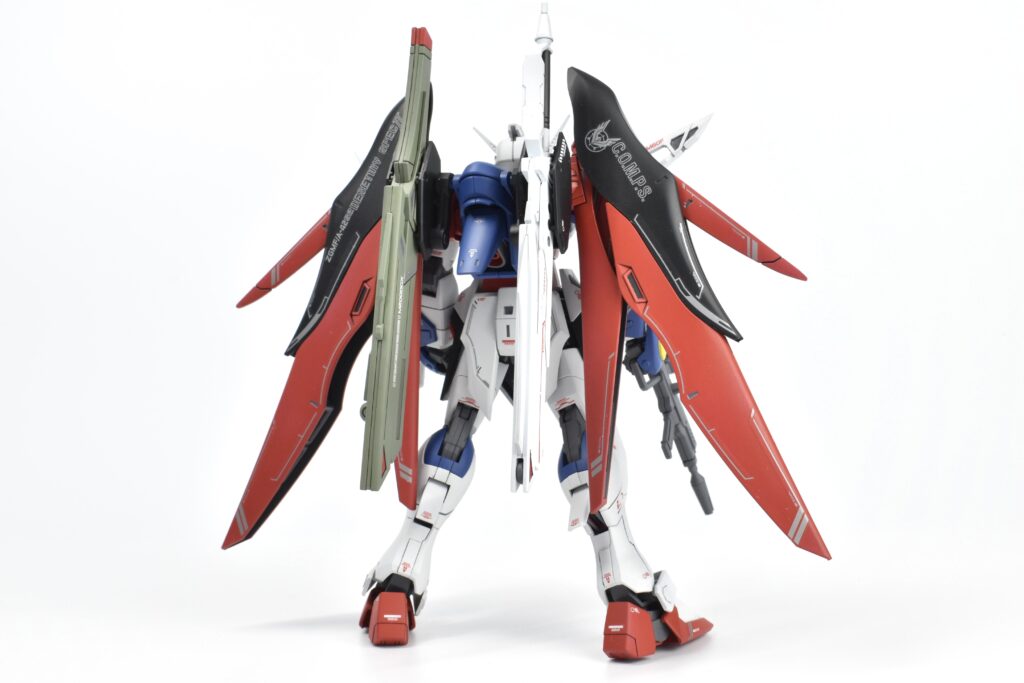 ガンプラ　HG　デスティニーガンダムSpecII&ゼウスシルエット　作例
