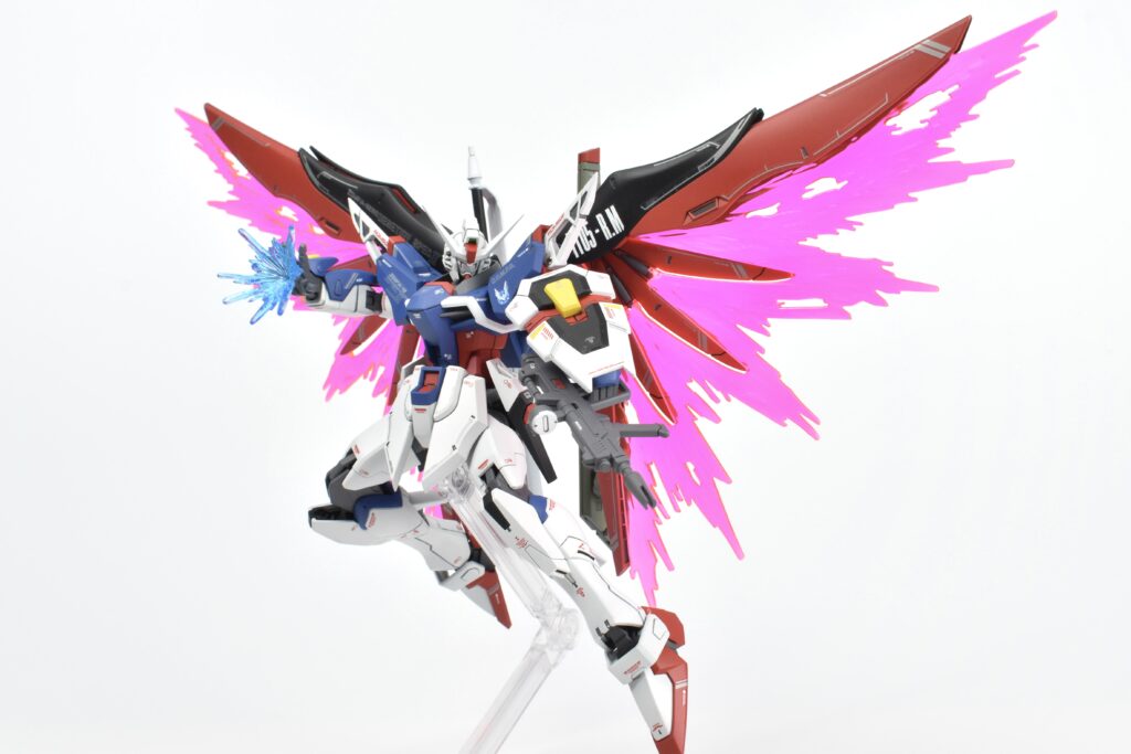 ガンプラ　HG　デスティニーガンダムSpecII&ゼウスシルエット　作例