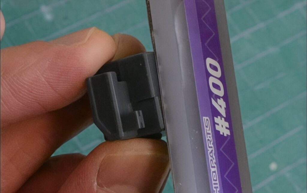 ガンプラ　ヤスリ　ゲート処理　何番