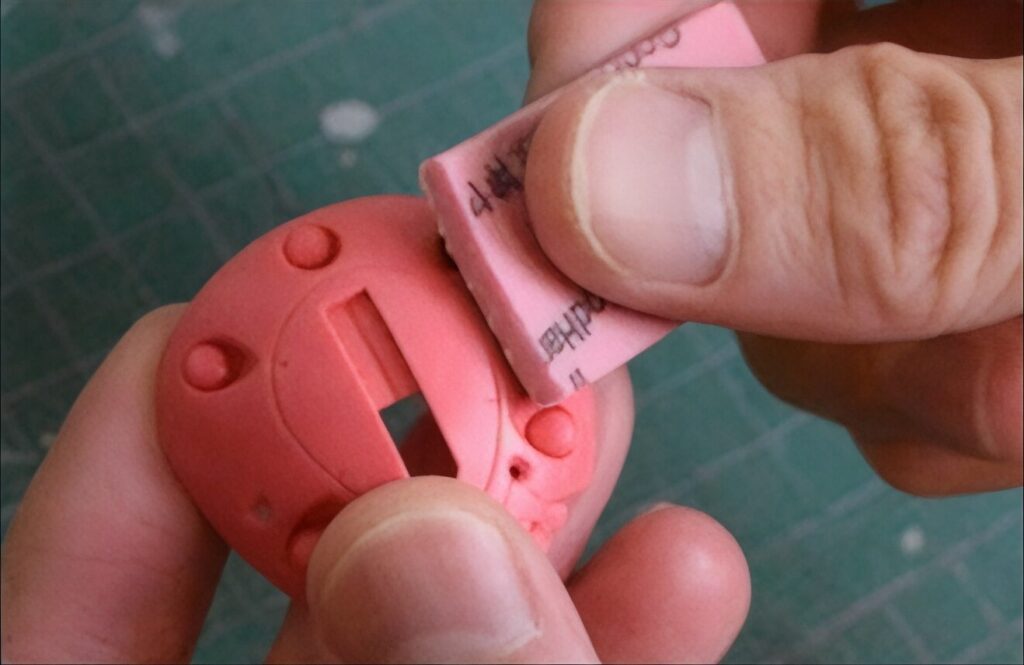 ガンプラ　ヤスリ　ゲート処理　何番